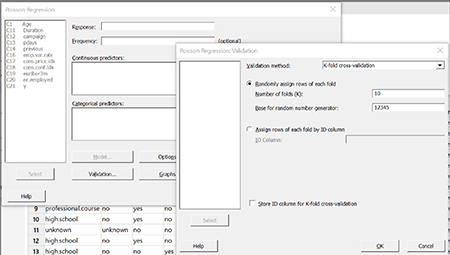 Minitab Poisson回帰